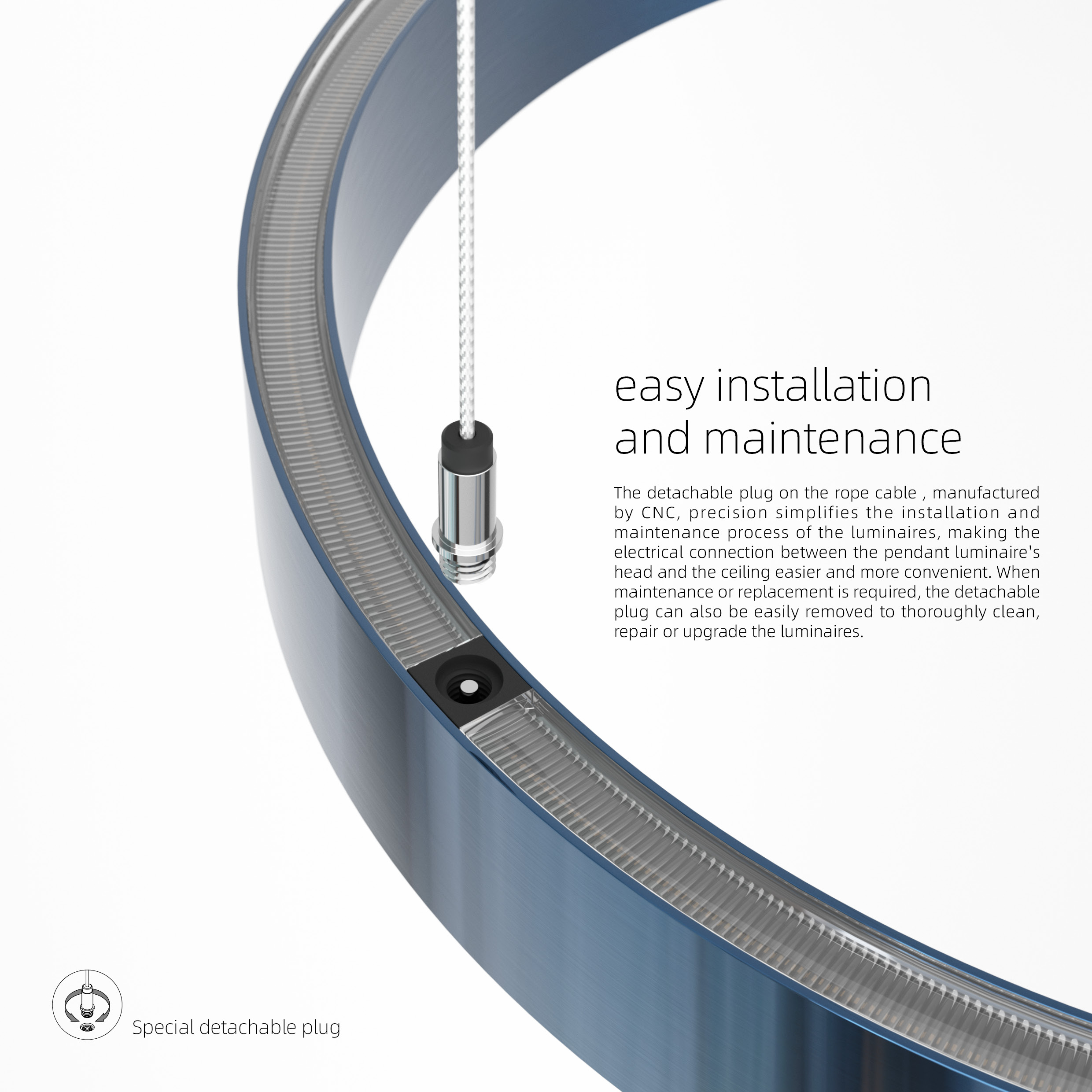 easy installation and maintenance