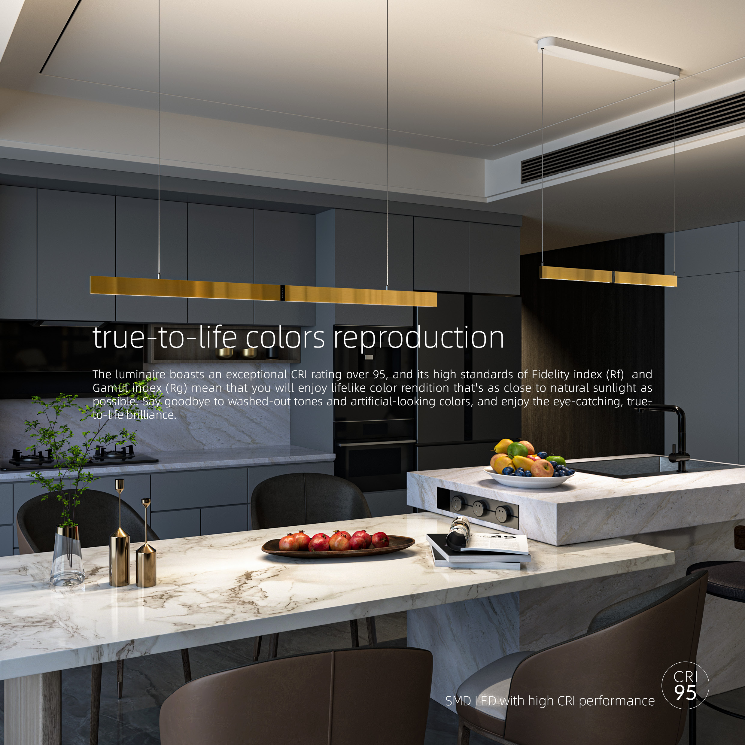 true-to-life colors reproduction