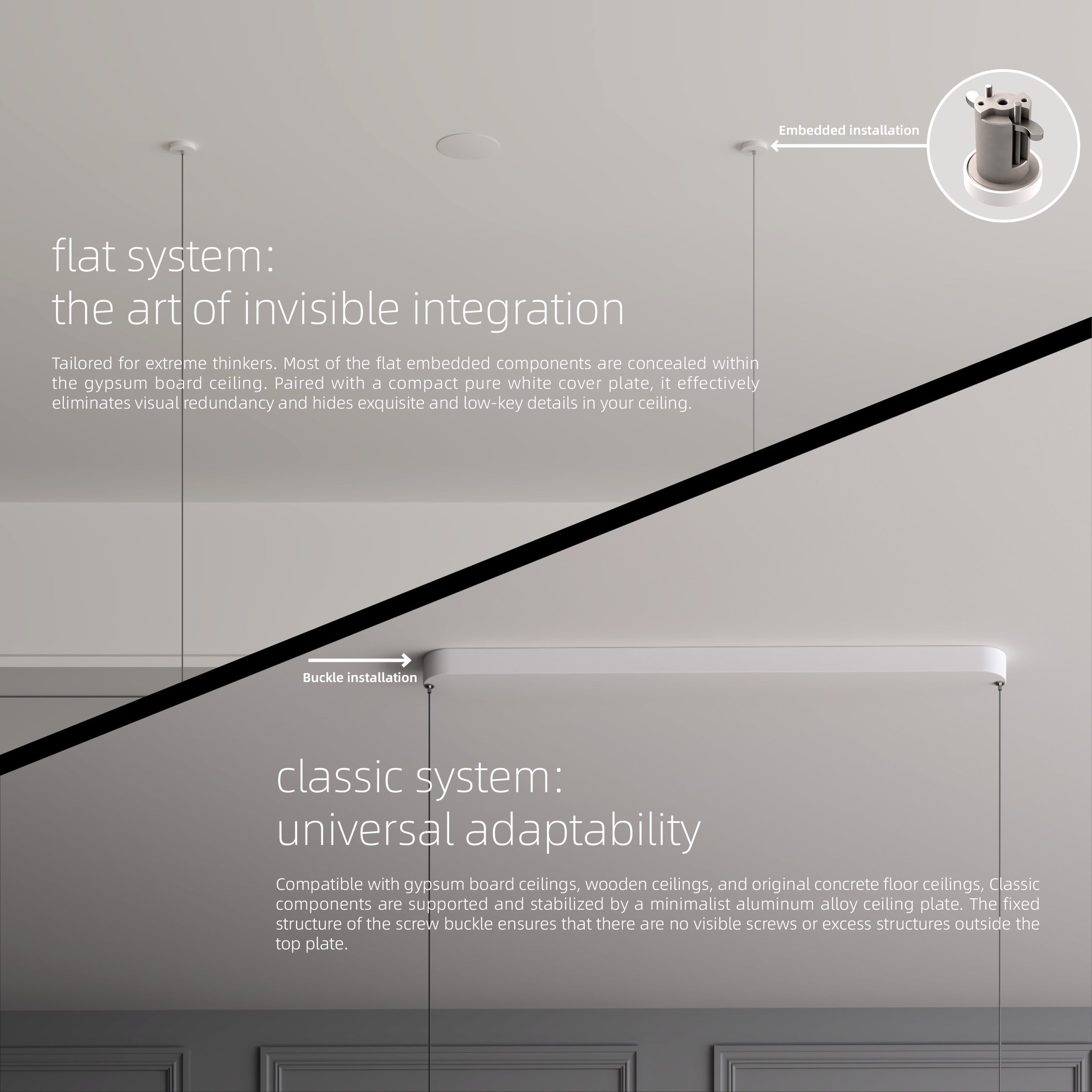 flat system: the art of invisible integration