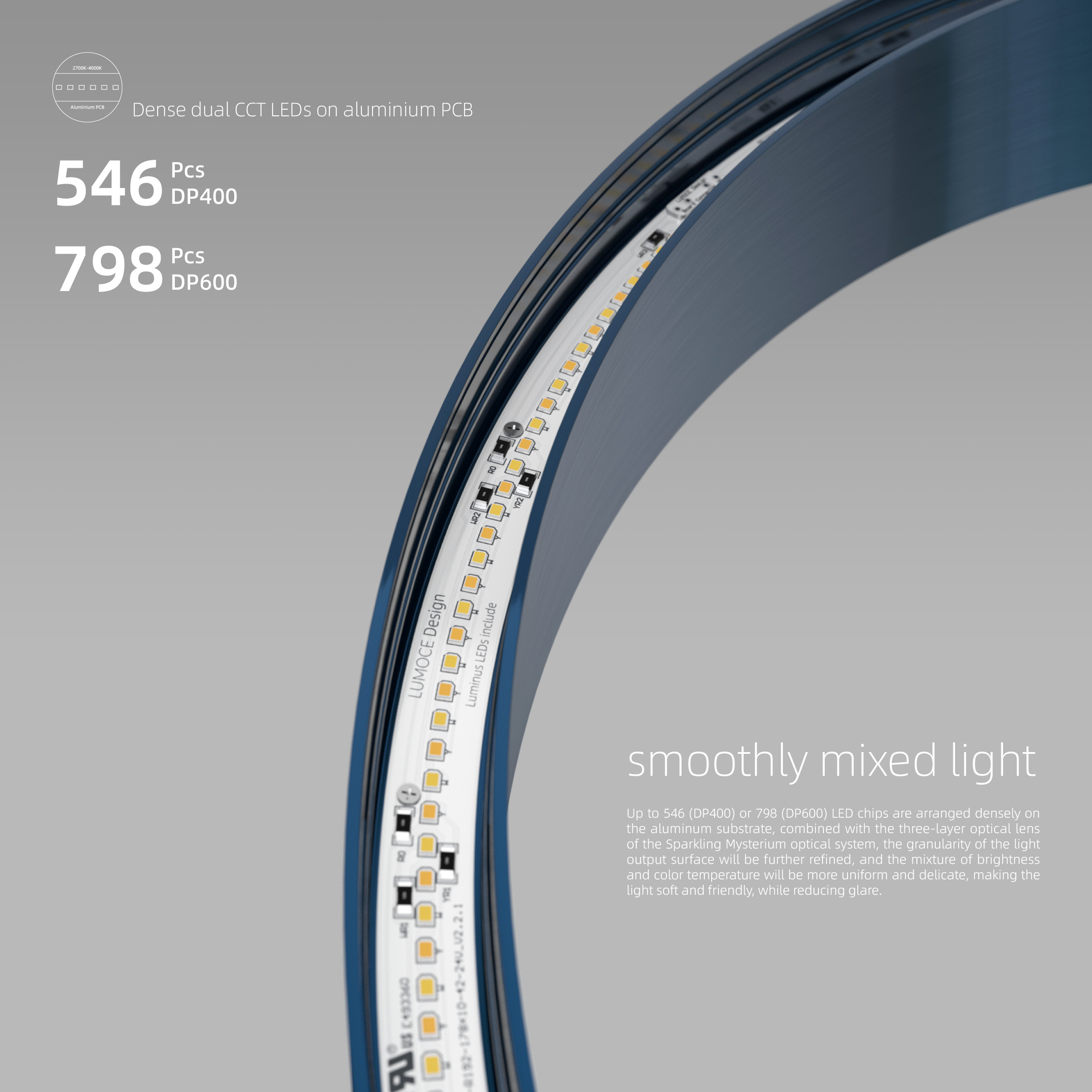 smoothly mixed light