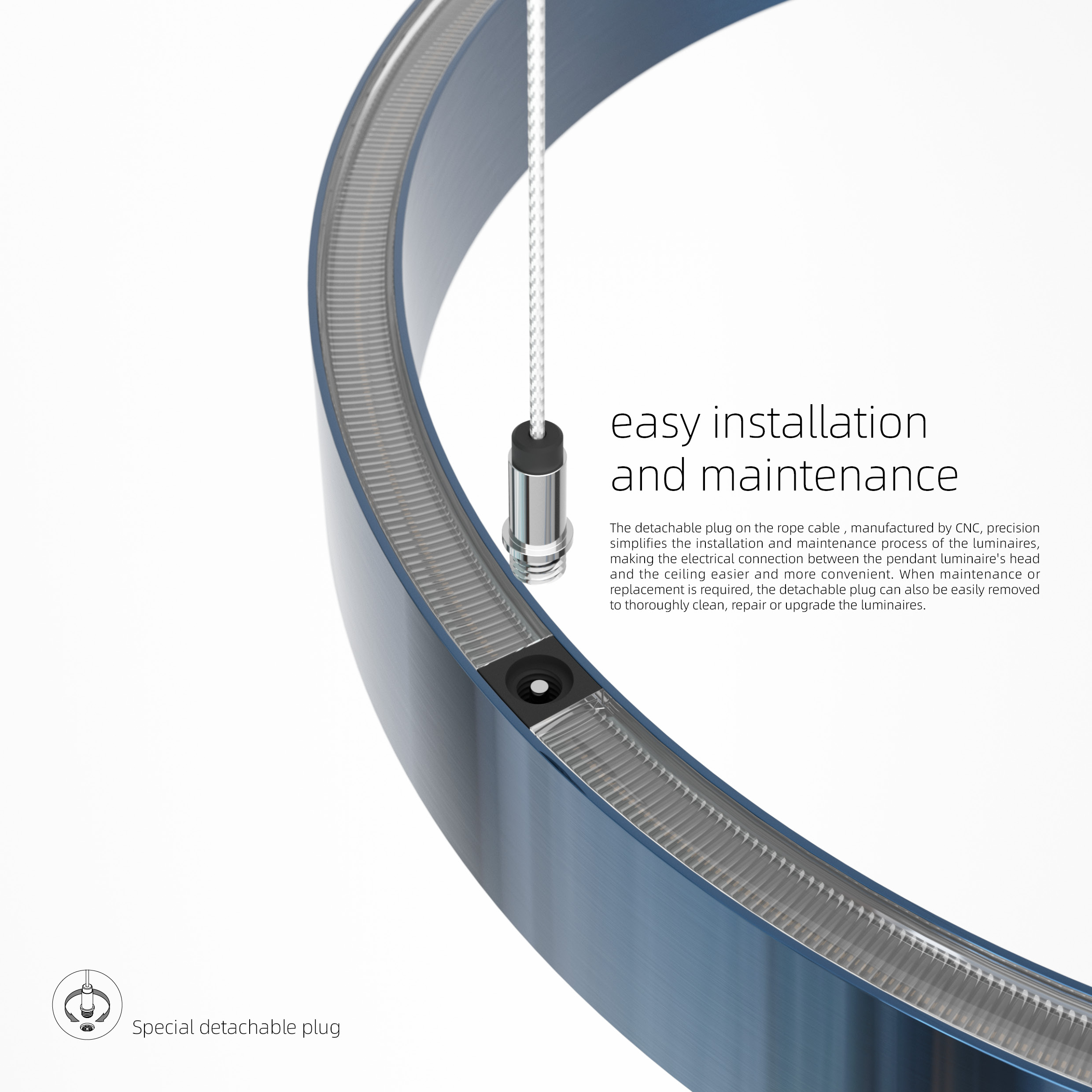 easy installation and maintenance