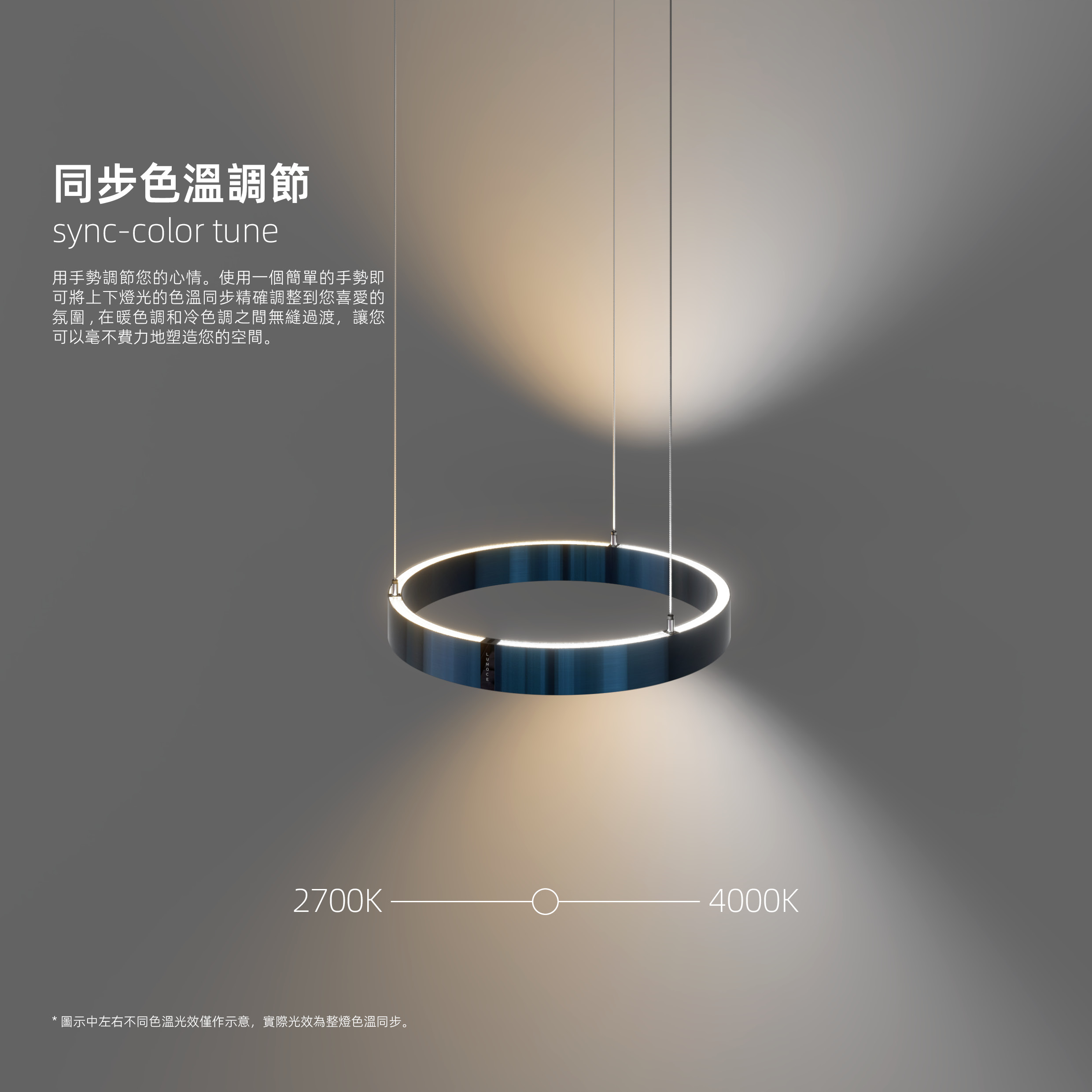 同步色溫調節