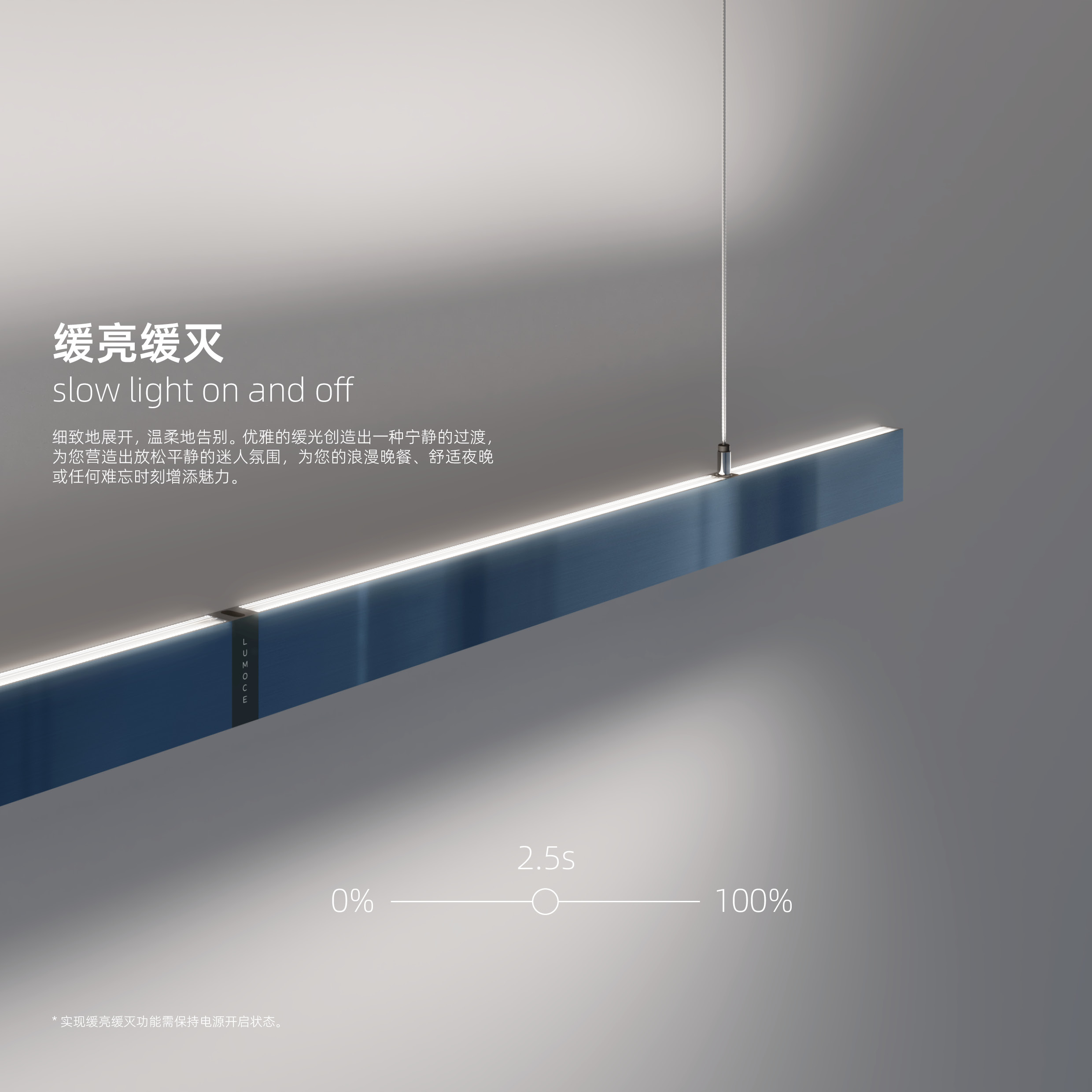 缓亮缓灭